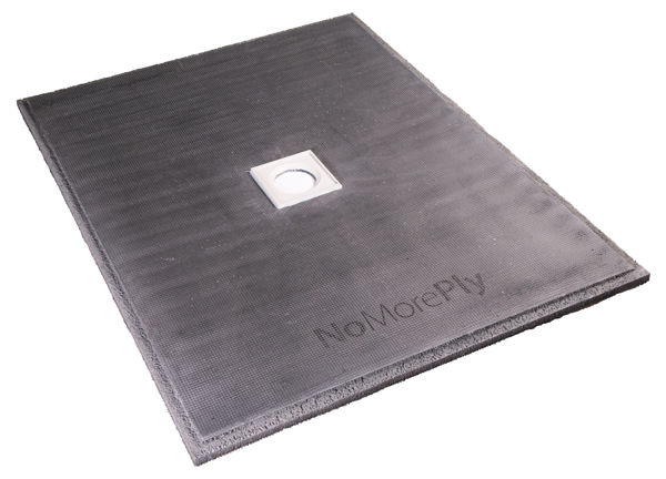 Picture of NoMorePly� Wetroom Tray Centre Drain 1200x900mm